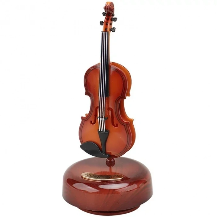 USLUCAN ALIŞVERİŞ Hareketli Violin Müzik Kutusu
