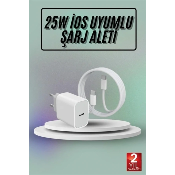 USLUCAN ALIŞVERİŞ Hızlı Şarj Güç Adaptörü Şarj Aleti İOS Uyumlu 15/Pro/Pro Max