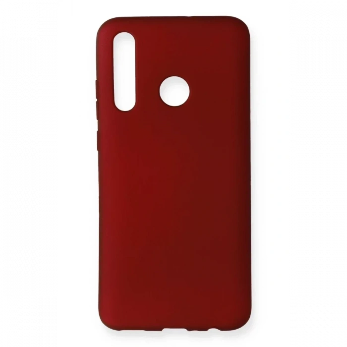 USLUCAN ALIŞVERİŞ Huawei Honor 20 Lite Kılıf First Silikon - Bordo