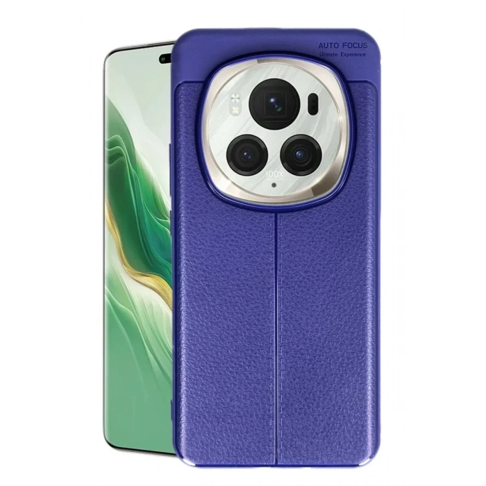 USLUCAN ALIŞVERİŞ Huawei Honor Magic 6 Pro Kılıf Auto Focus Kapak - Lacivert