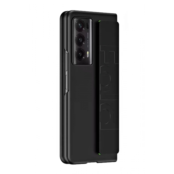 USLUCAN ALIŞVERİŞ Huawei Honor Magic V2 Kılıf Data Kapak - Siyah