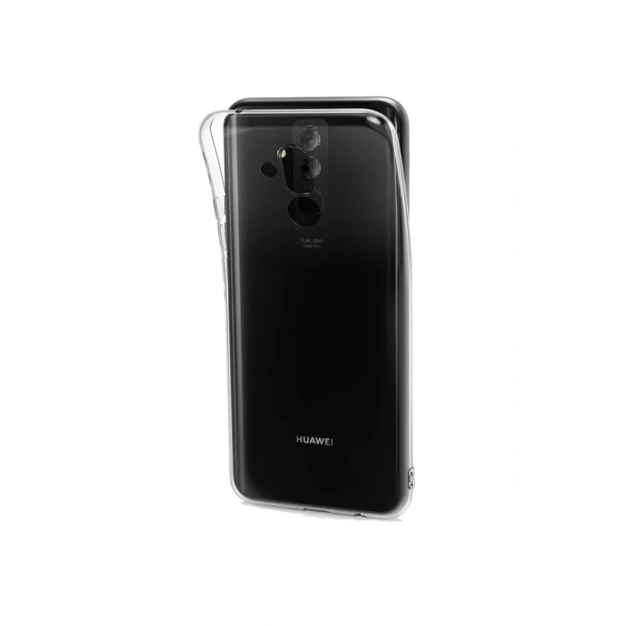 USLUCAN ALIŞVERİŞ Huawei Mate 20 Lite Kılıf Lüx Şeffaf Silikon