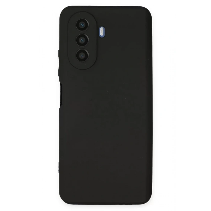 USLUCAN ALIŞVERİŞ Huawei Nova Y70 Kılıf First Silikon - Siyah