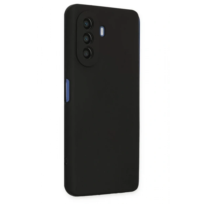 USLUCAN ALIŞVERİŞ Huawei Nova Y70 Kılıf First Silikon - Siyah