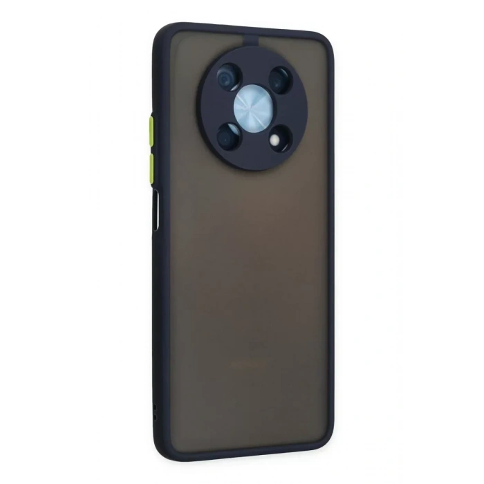USLUCAN ALIŞVERİŞ Huawei Nova Y90 Kılıf Montreal Silikon Kapak - Lacivert
