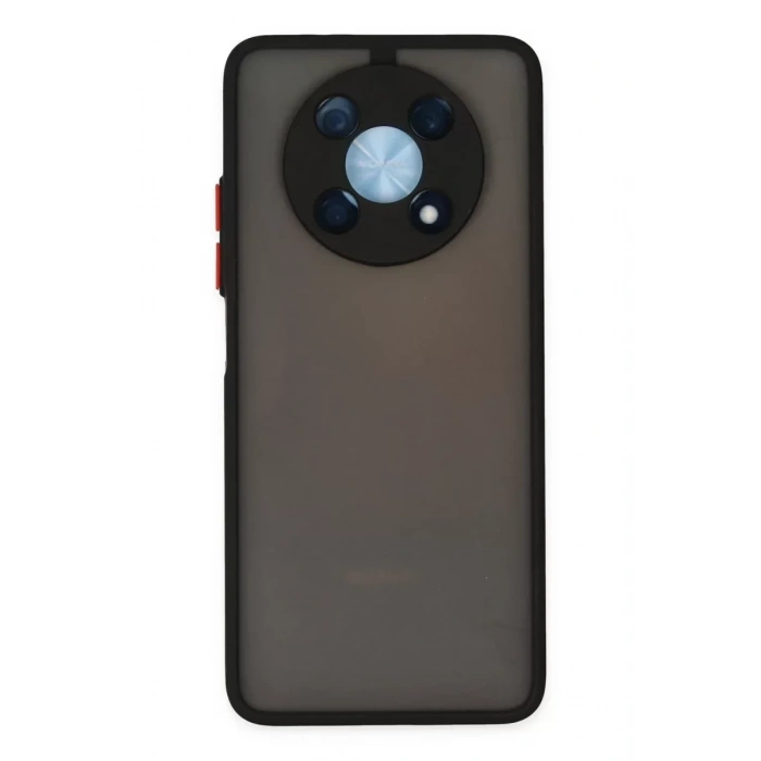 USLUCAN ALIŞVERİŞ Huawei Nova Y90 Kılıf Montreal Silikon Kapak - Siyah
