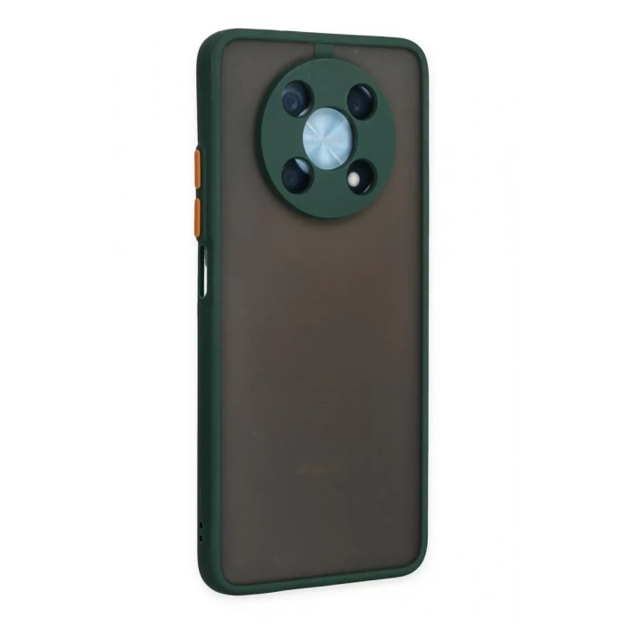 USLUCAN ALIŞVERİŞ Huawei Nova Y90 Kılıf Montreal Silikon Kapak - Yeşil