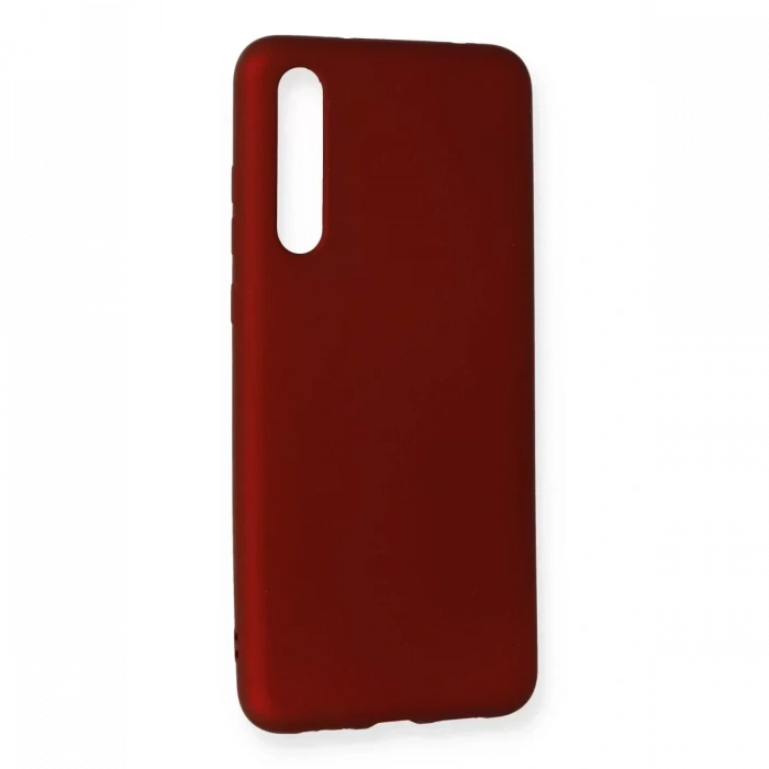 USLUCAN ALIŞVERİŞ Huawei P20 Pro Kılıf First Silikon - Bordo