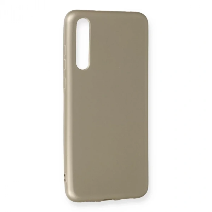 USLUCAN ALIŞVERİŞ Huawei P20 Pro Kılıf First Silikon - Gold
