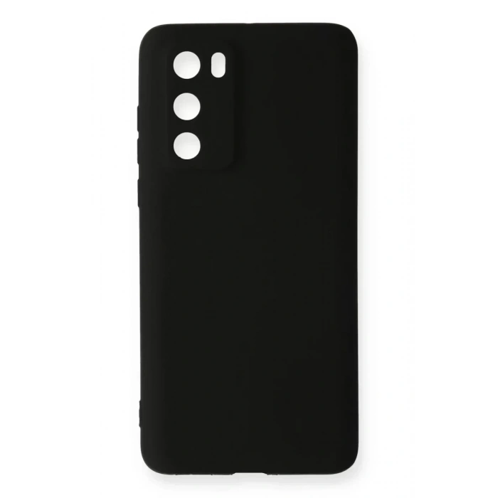 USLUCAN ALIŞVERİŞ Huawei P40 Kılıf First Silikon - Siyah