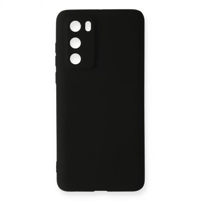 USLUCAN ALIŞVERİŞ Huawei P40 Kılıf First Silikon - Siyah