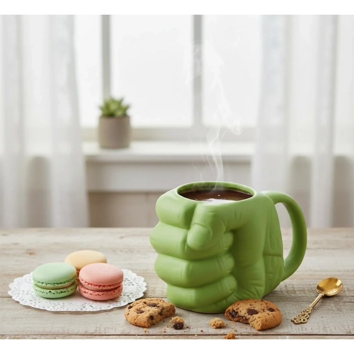 USLUCAN ALIŞVERİŞ Hulk Yumruk Kupa Bardak