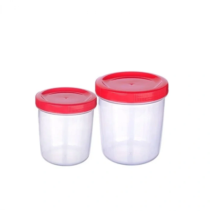 USLUCAN ALIŞVERİŞ İçiçe Geçen 2 li saklama kabı  (250ve 400ml)