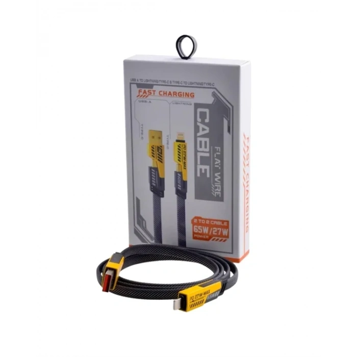 USLUCAN ALIŞVERİŞ İKİLİ ŞARJ KABLOSU