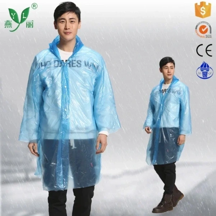 USLUCAN ALIŞVERİŞ İnce Şeffaf Yağmurluk