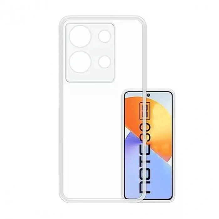USLUCAN ALIŞVERİŞ İnfinix Note 30 Kılıf Lüx Şeffaf Silikon