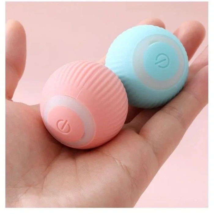 USLUCAN ALIŞVERİŞ İnteraktif Kedi Köpek Şarjlı Oyun Topu