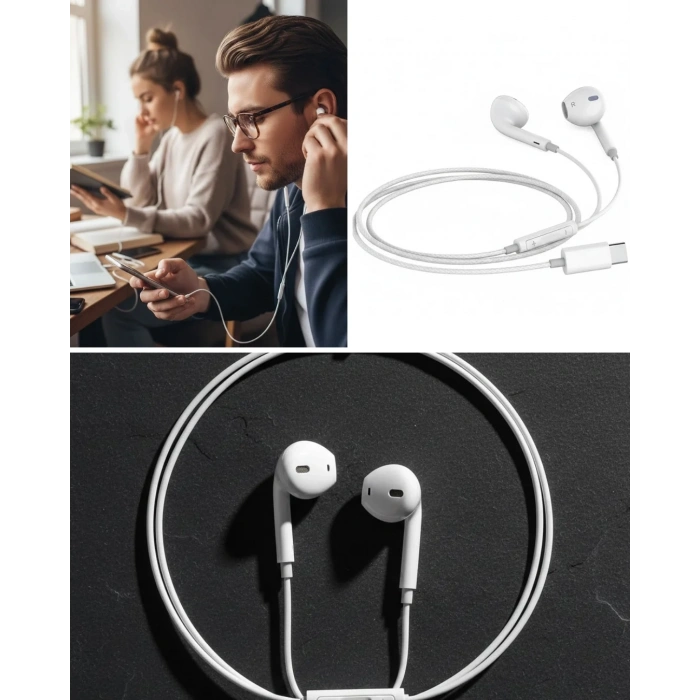 USLUCAN ALIŞVERİŞ İP15 KABLOLU KULAKLIK