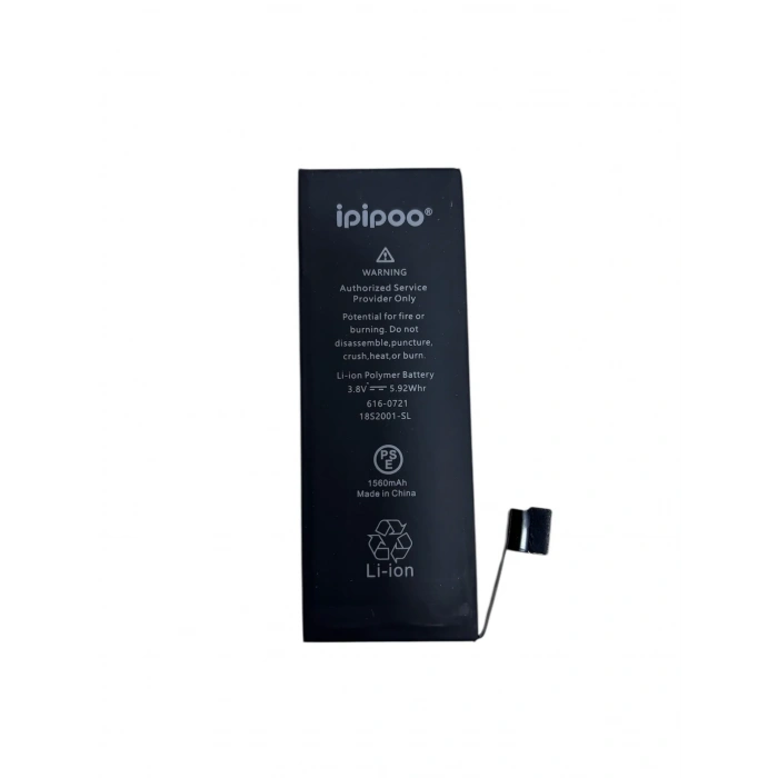 USLUCAN ALIŞVERİŞ İpipoo Apple Iphone 5S Uyumlu Batarya -  1560 mAh
