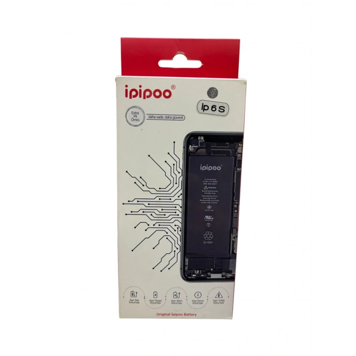 USLUCAN ALIŞVERİŞ İpipoo Apple Iphone 6S Uyumlu Batarya - 1715 mAh