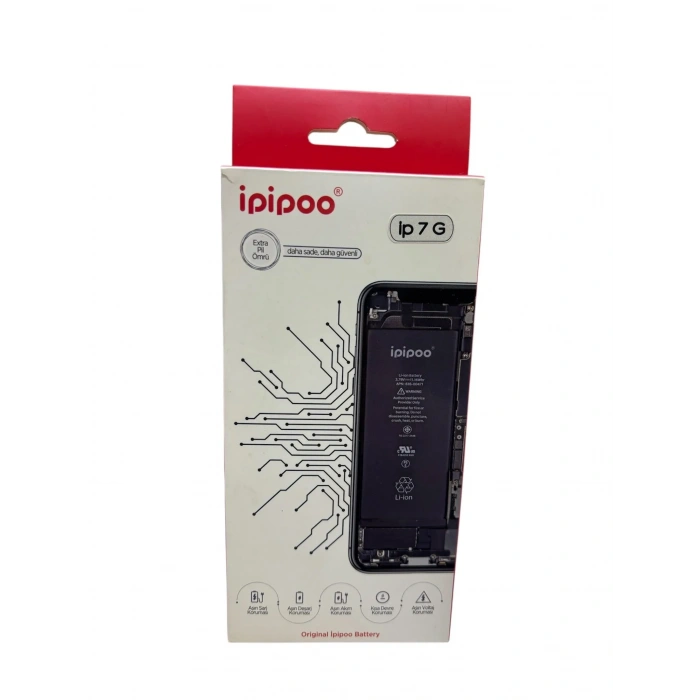 USLUCAN ALIŞVERİŞ İpipoo Apple Iphone 7 Uyumlu Batarya - 1960 mAh