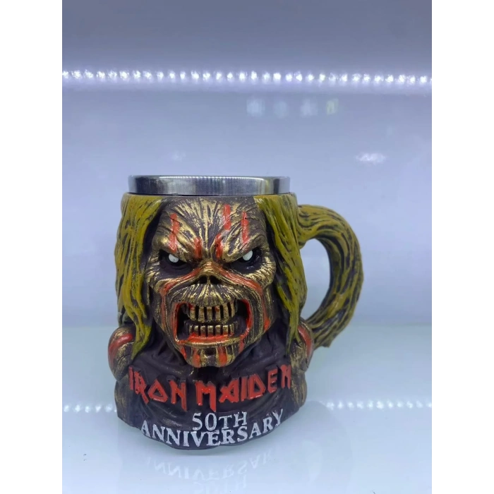 USLUCAN ALIŞVERİŞ iRon Maiden 50th Çelik Kupa Kod 6973