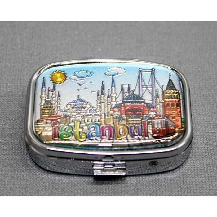 USLUCAN ALIŞVERİŞ İstanbul Temalı İlaç Kutusu - Model 13