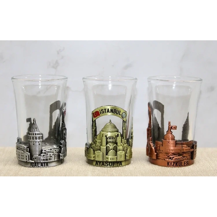 USLUCAN ALIŞVERİŞ İstanbul Temalı Shot Bardak