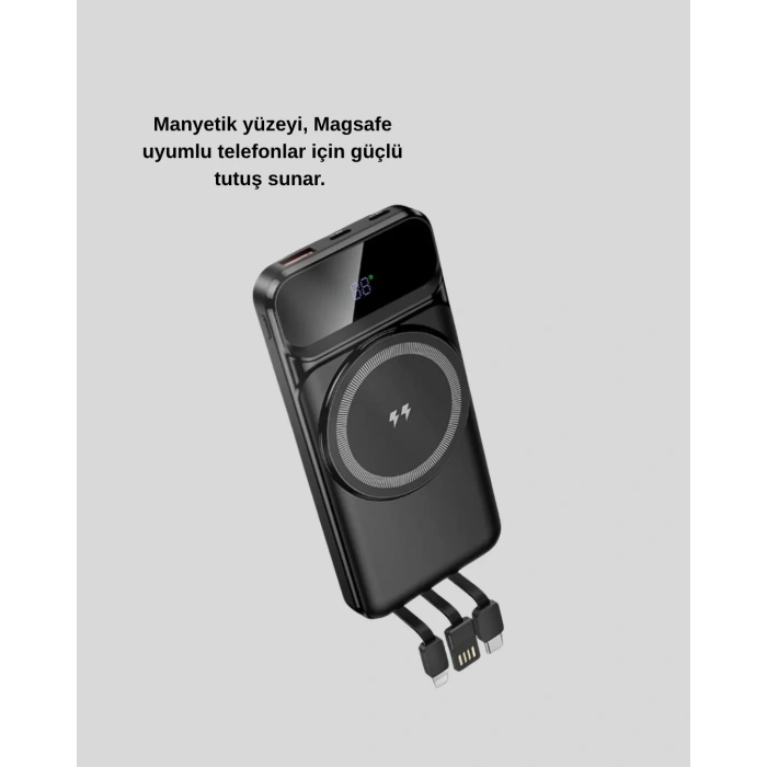 USLUCAN ALIŞVERİŞ Kablosuz 10000 mAh Powerbank