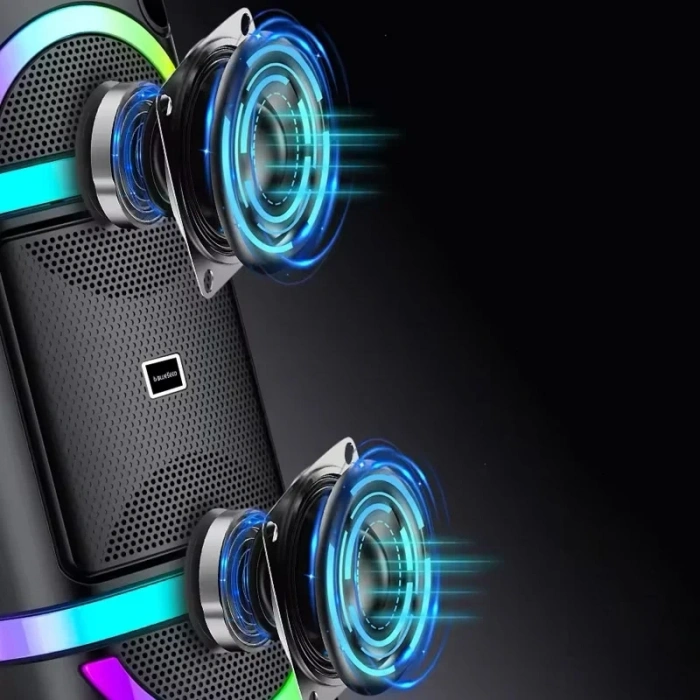 USLUCAN ALIŞVERİŞ Kablosuz Mikrofonlu Hoparlör BS-115