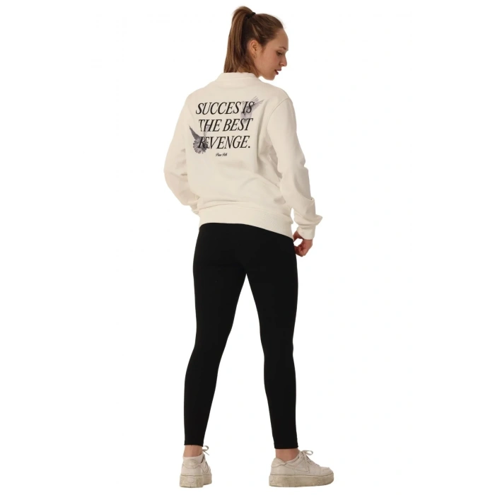 USLUCAN ALIŞVERİŞ Kadın Yüksek Bel Toparlayıcı Çelik Örme Interlok Tayt