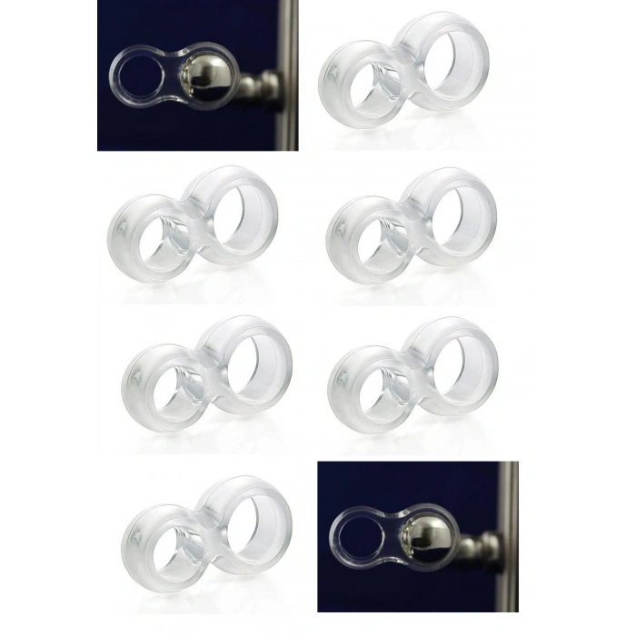 USLUCAN ALIŞVERİŞ Kapı Kolu Stoperi - Kapı Tamponu - 8 Adet