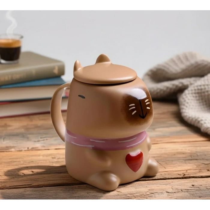 USLUCAN ALIŞVERİŞ Kapibara Kupa Bardak