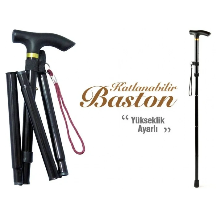 USLUCAN ALIŞVERİŞ Katlanabilir Baston