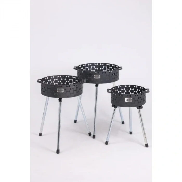 USLUCAN ALIŞVERİŞ Katlanabilir Lüks Mangal No 1 Küçük Boy