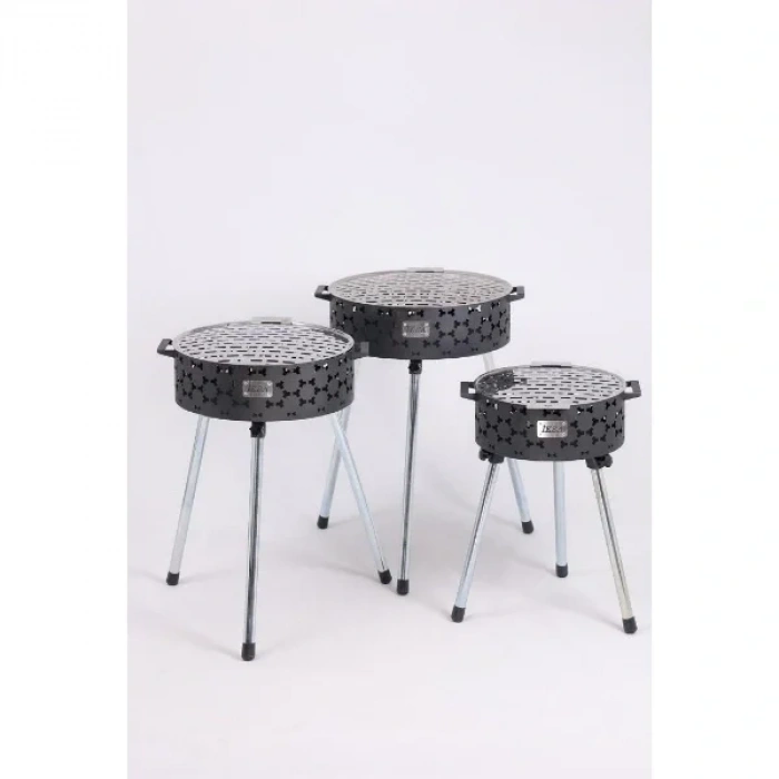 USLUCAN ALIŞVERİŞ Katlanabilir Lüks Mangal No 2 Orta Boy