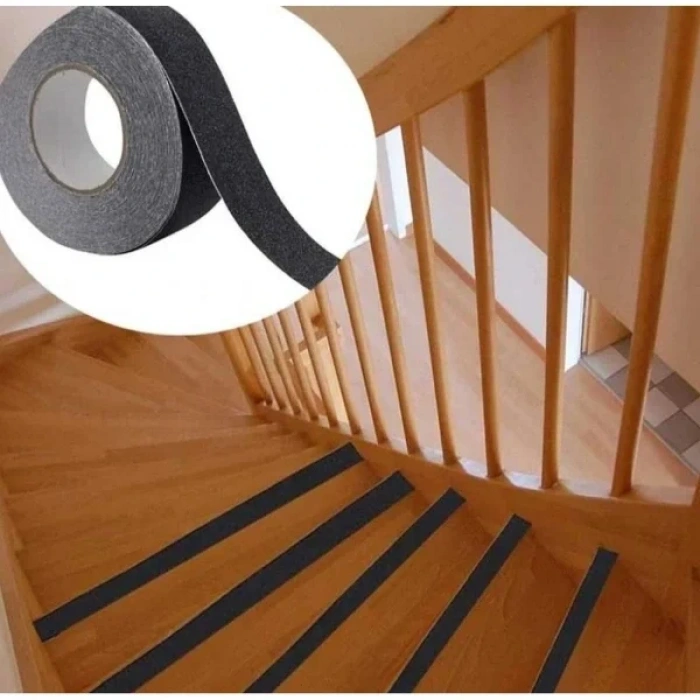 USLUCAN ALIŞVERİŞ Kaydırmaz Siyah Bant 25 mm X 10 mt