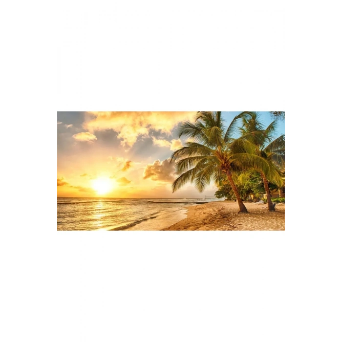 USLUCAN ALIŞVERİŞ Kayıp Ada Canvas Tablo (60x120)