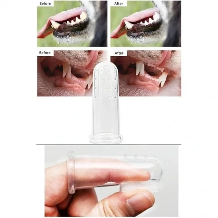 USLUCAN ALIŞVERİŞ Kedi Köpek Diş Temizleme Fırçası