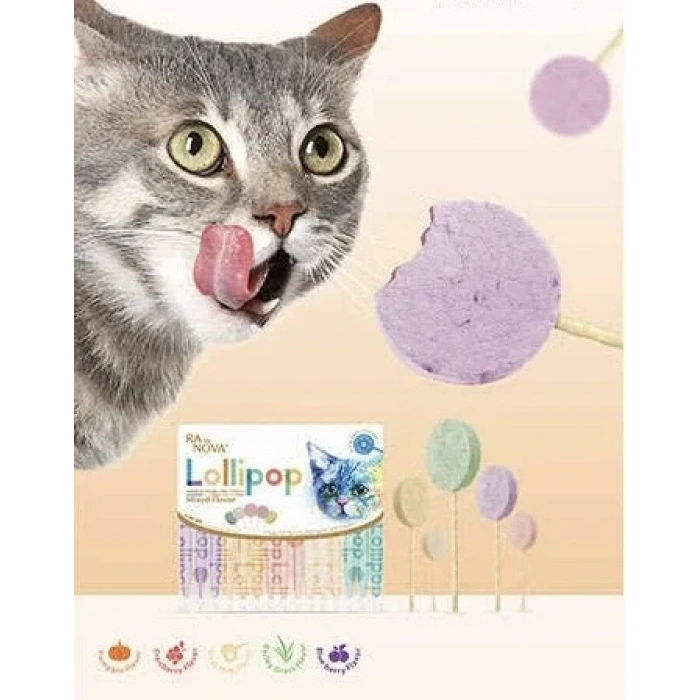 USLUCAN ALIŞVERİŞ Kedi Lolipopu Ödül 15 Adet