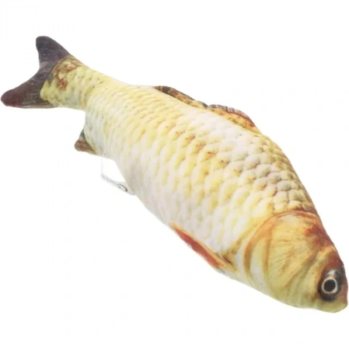 USLUCAN ALIŞVERİŞ Kedi Oyuncağı Peluş Balık