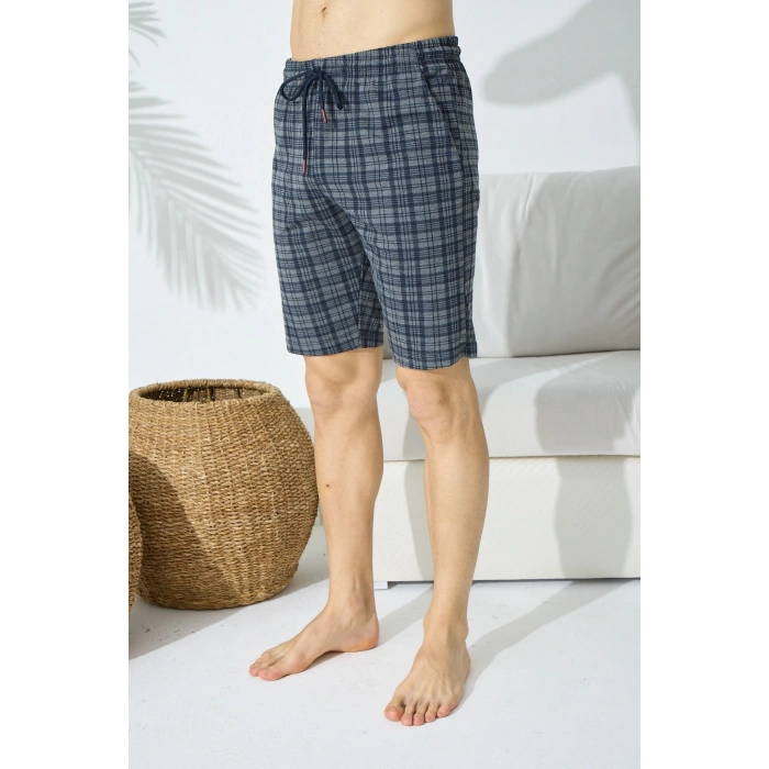 USLUCAN ALIŞVERİŞ Kocabey 196 Erkek Ekose Tek Şort