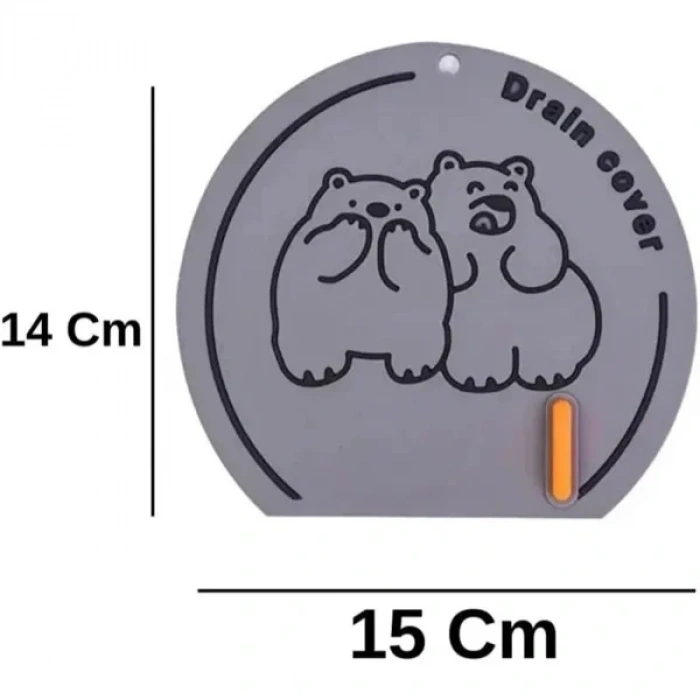 USLUCAN ALIŞVERİŞ Koku Önleyici Silikon Gider Kapağı