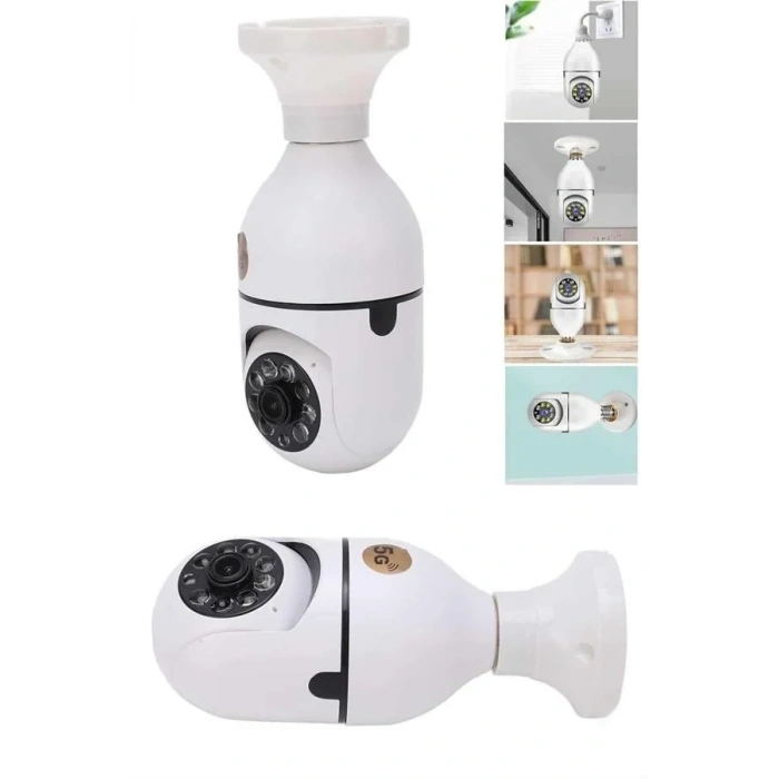 USLUCAN ALIŞVERİŞ Kompakt Tasarımlı Gece Görüşlü Kablosuz Kamera