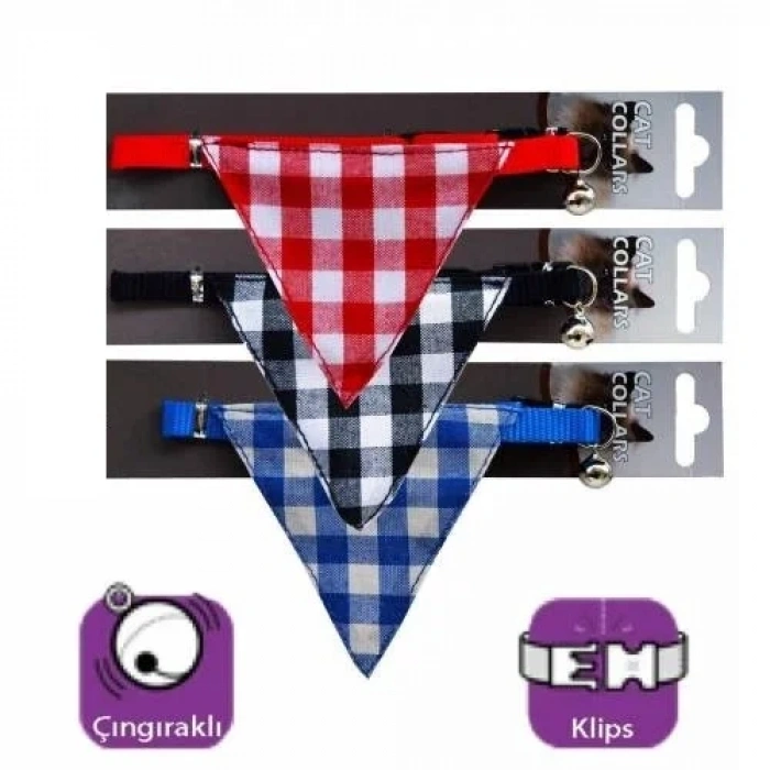 USLUCAN ALIŞVERİŞ Köpek Tasması Fular Şeklinde