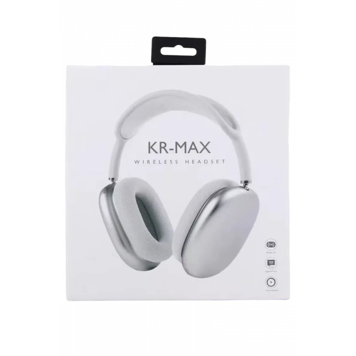 USLUCAN ALIŞVERİŞ KR Max BT Kablosuz Kulaklık - Beyaz