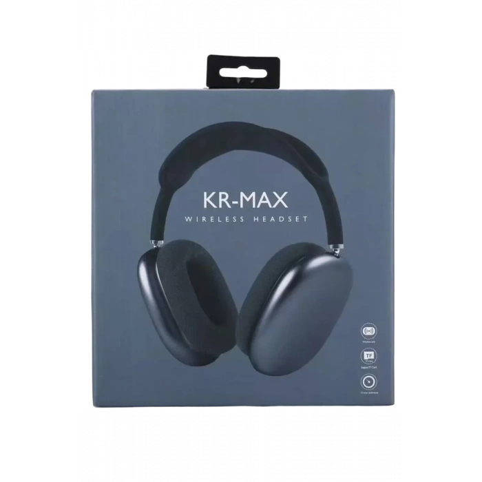 USLUCAN ALIŞVERİŞ KR Max BT Kablosuz Kulaklık - Siyah