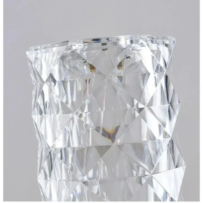 USLUCAN ALIŞVERİŞ Kristal LED Kumandalı Ve Dokunmatik Masa Lambası