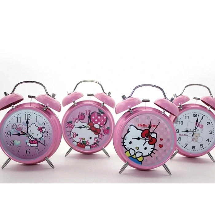 USLUCAN ALIŞVERİŞ Kuromi, Hello Kitty, Mickey Mouse Masa Üstü Çalar Saat