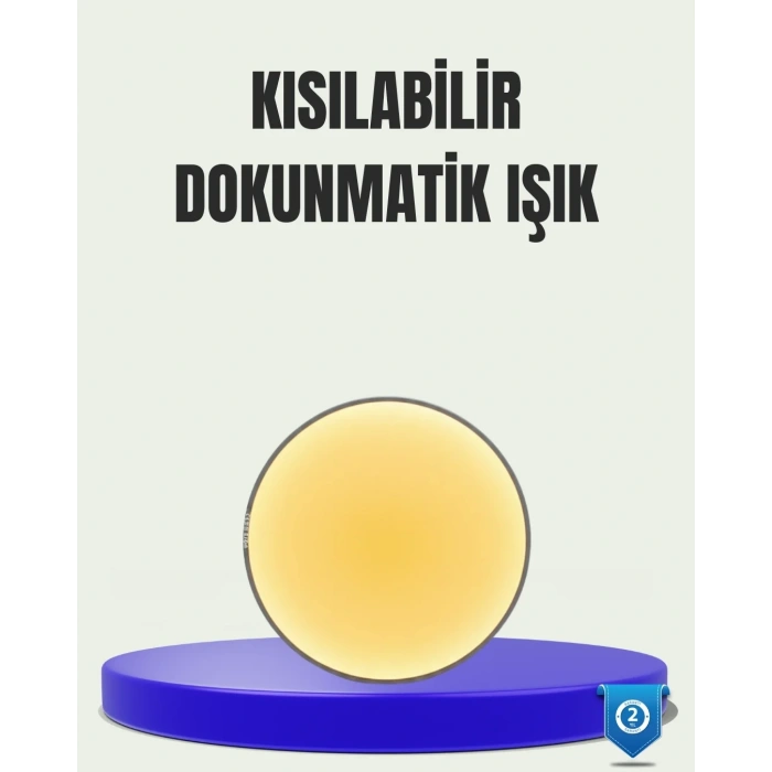 USLUCAN ALIŞVERİŞ LED Hareket Sensörlü Gece Lambası Kablosuz Duvar Tipi